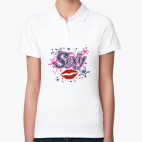 Женская рубашка поло