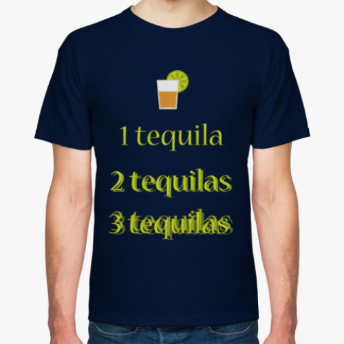 Футболка no more tequila