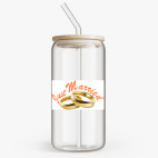 Банка с бамбуковой крышкой