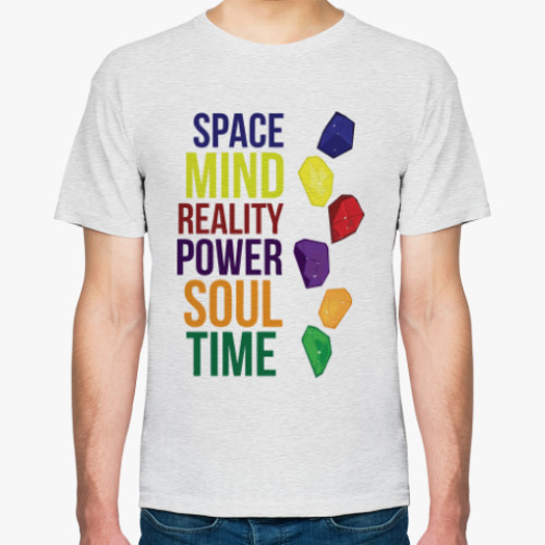 Футболка с принтом Камни Бесконечности