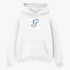 Толстовка худи оверсайз