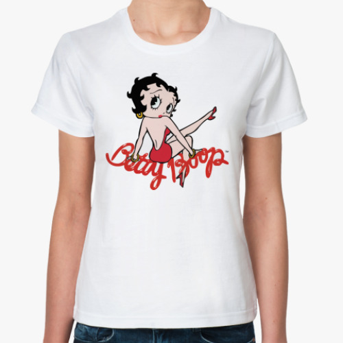 Классическая футболка футболка Betty Boop
