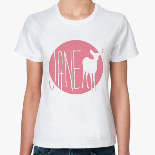 Классическая футболка Life is strange - JANE DOE
