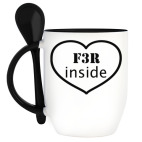 Кружка с ложкой