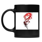 Кружка цветная UV-DTF