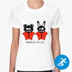 Женская спортивная футболка