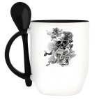 Кружка с ложкой