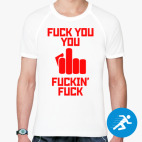 Мужская спортивная футболка