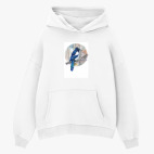 Толстовка худи оверсайз