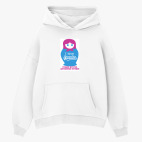 Толстовка худи оверсайз