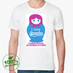 Мужская футболка органик