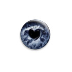 Значок 25 мм Сердечко