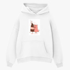 Толстовка худи оверсайз