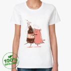 Женская футболка органик