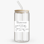 Банка с бамбуковой крышкой