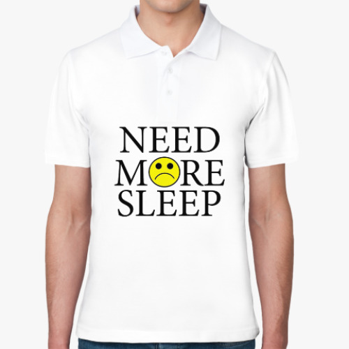 Рубашка поло Need more sleep