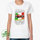 Женская футболка органик