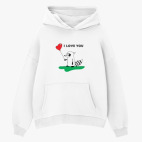 Толстовка худи оверсайз