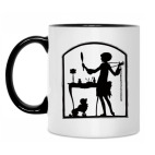 Кружка двухцветная