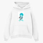 Толстовка худи оверсайз