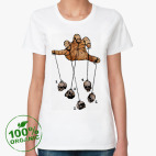 Женская футболка органик