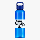 Прозрачная спортивная бутылка