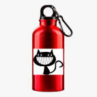 Металлическая бутылка 400 мл UV-DTF