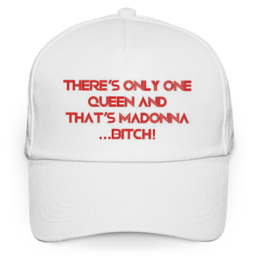 Кепка бейсболка Madonna Queen