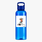 Прозрачная спортивная бутылка