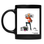 Кружка цветная UV-DTF