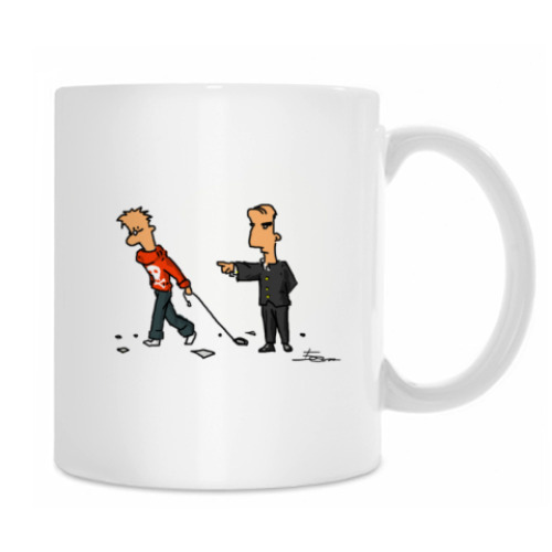 Кружка с принтом Сисадмин