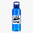 Прозрачная спортивная бутылка