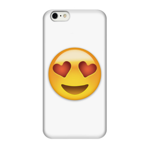 Чехол для iPhone 6/6s Emoji Смайл: Влюбленный