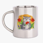 Кружка металлическая