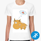 Женская спортивная футболка