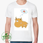 Мужская футболка органик