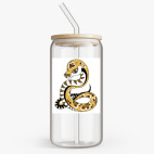 Банка с бамбуковой крышкой