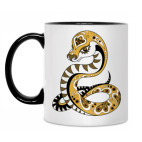 Кружка двухцветная