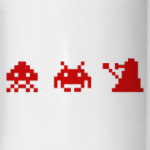 Dalek & Space Invaders