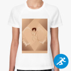 Женская спортивная футболка