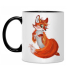 Кружка двухцветная