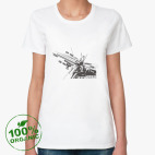Женская футболка органик