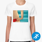 Женская спортивная футболка