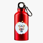 Металлическая бутылка 400 мл UV-DTF