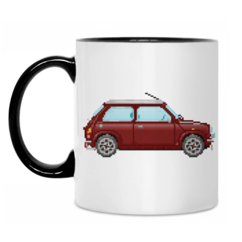 Кружка с принтом Красная молния