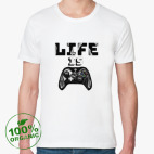 Мужская футболка органик