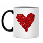 Кружка двухцветная