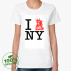 Женская футболка органик