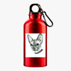 Металлическая бутылка 400 мл UV-DTF