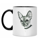 Кружка двухцветная